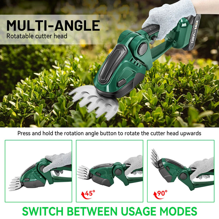 2-in-1 Cordless Hedge Trimmer – Makita Compatible
